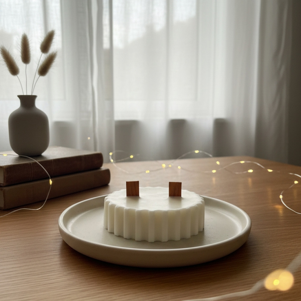 Ahşap Fısıltısı Mum