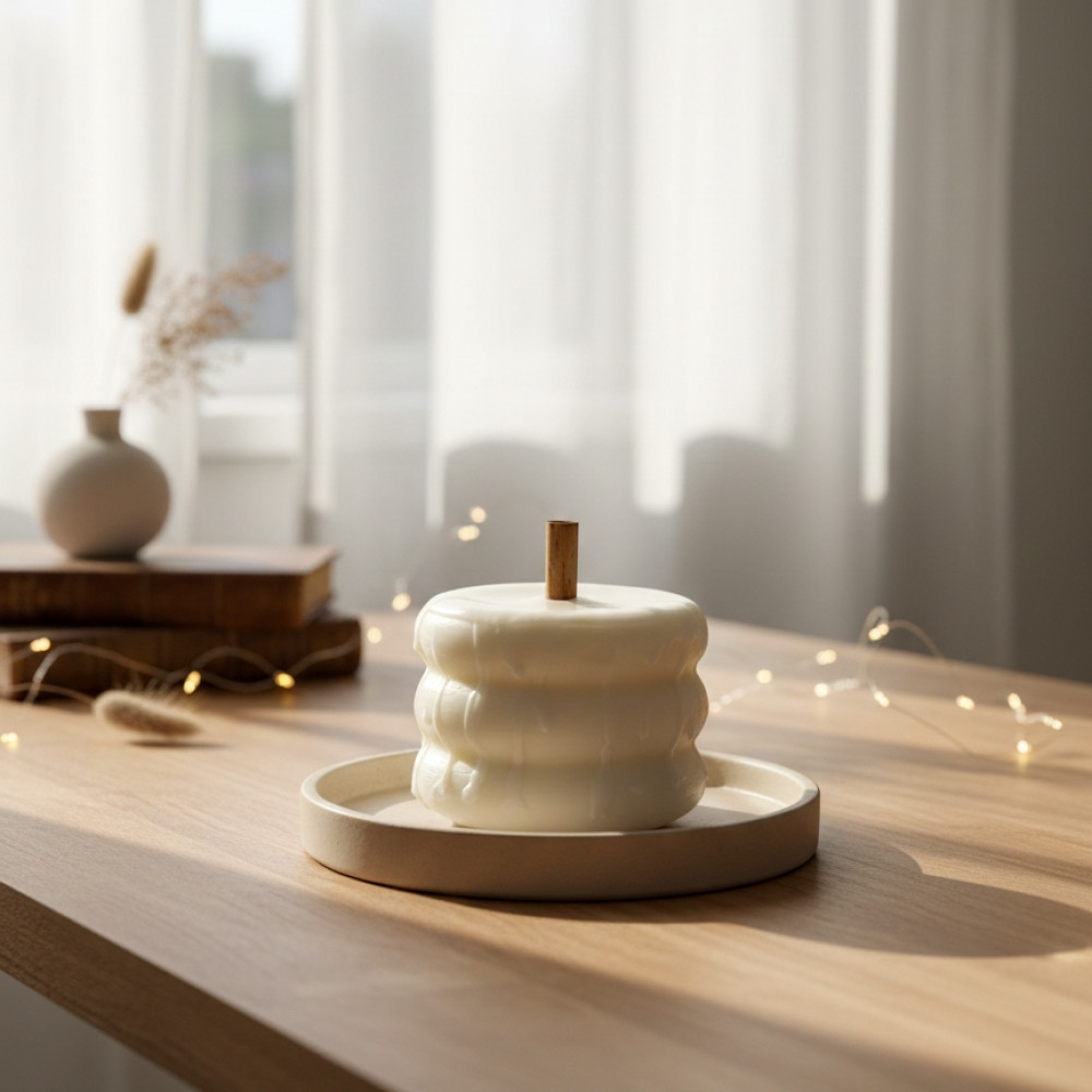 Çıtırtı Halka Mum