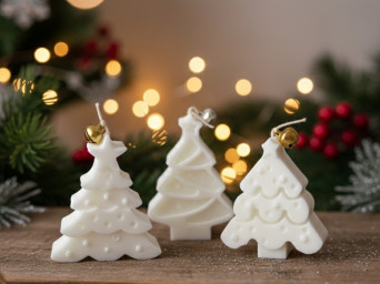 Çam Ağacı Mum Seti