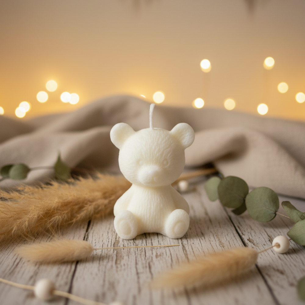 Minik Ayıcık Mum