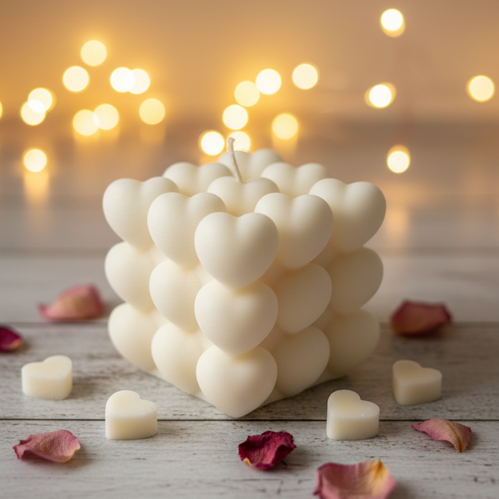 Kalpli Büyük Bubble Mum