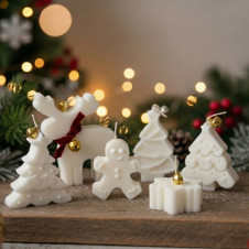 Yılbaşı Temalı Mumlar 